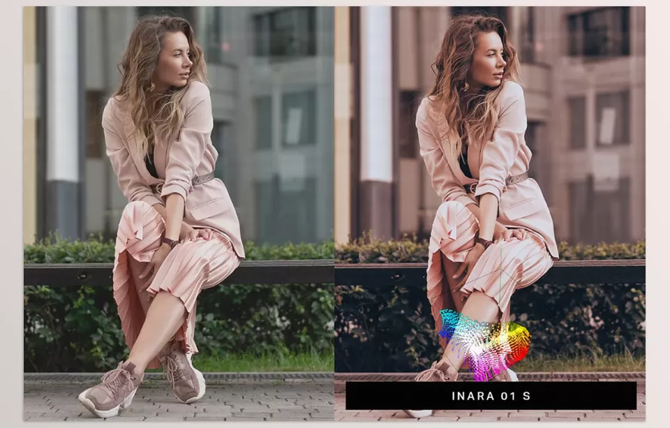 50 Sweet Pink Lightroom Presets LUTs - Skin Tone Protection