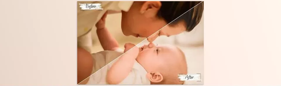 10 Newborn Baby Lightroom Presets - Capture the purity of new life with timeless colors and smooth edits.