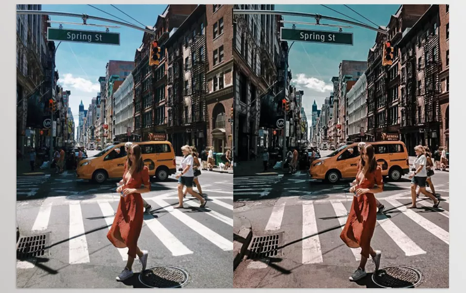 Urban Jungle Mobile and Desktop Presets - Soft shadows and crisp tones that bring your city portraits to life.