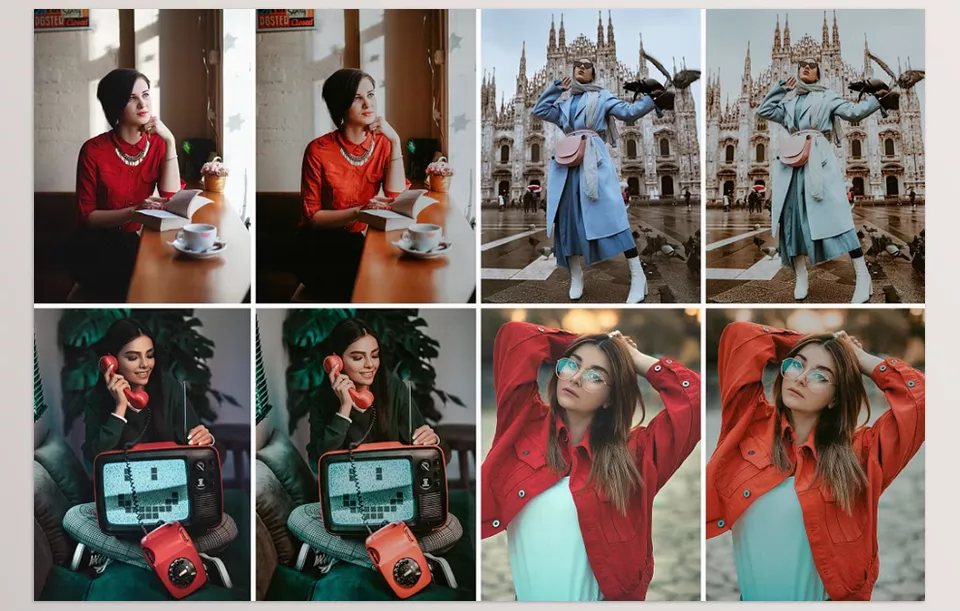 101. Moody Faded Preset - Transform your portraits with a soft, moody fade in just one click!