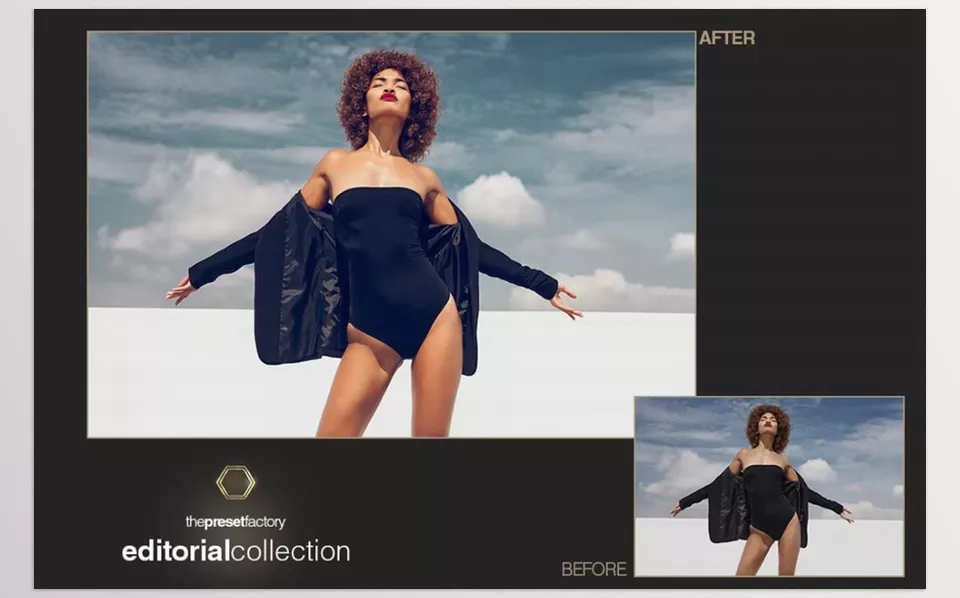 Creative Market - Editorial Collection for Lightroom  - Add a touch of elegance with bokeh effects that elevate your editorial photos.