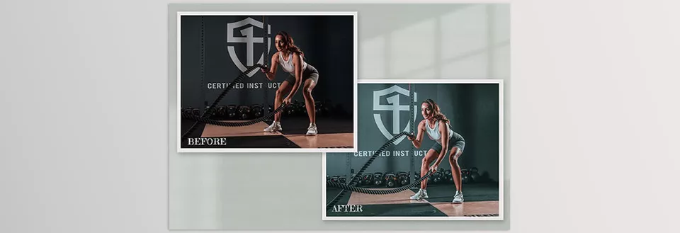 Fitness Lightroom Presets Photoshop - Clean tones and sharp contrast bring energy and focus to every move.