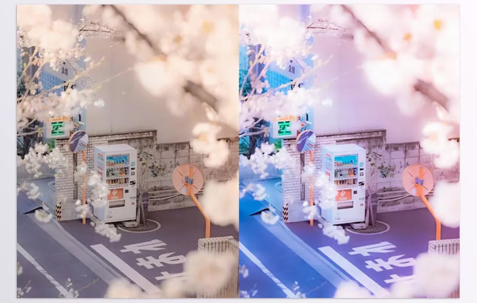 Creative Market - ANIME LOVE - Lightroom Presets - Edit your images in one click with vibrant, romantic tones perfect for anime-style aesthetics.
