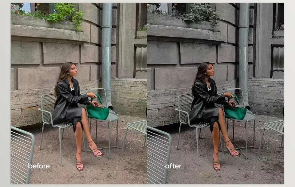 Creative Market - 5 Black Lightroom Presets - Enhances your Instagram feed with a cohesive and polished aesthetic.