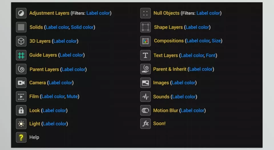 Items and Tags - Identifiable items