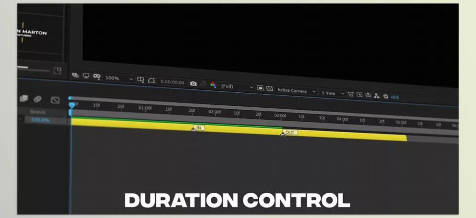 555 plus Essential Titles and Lower Thirds - Duration Control.