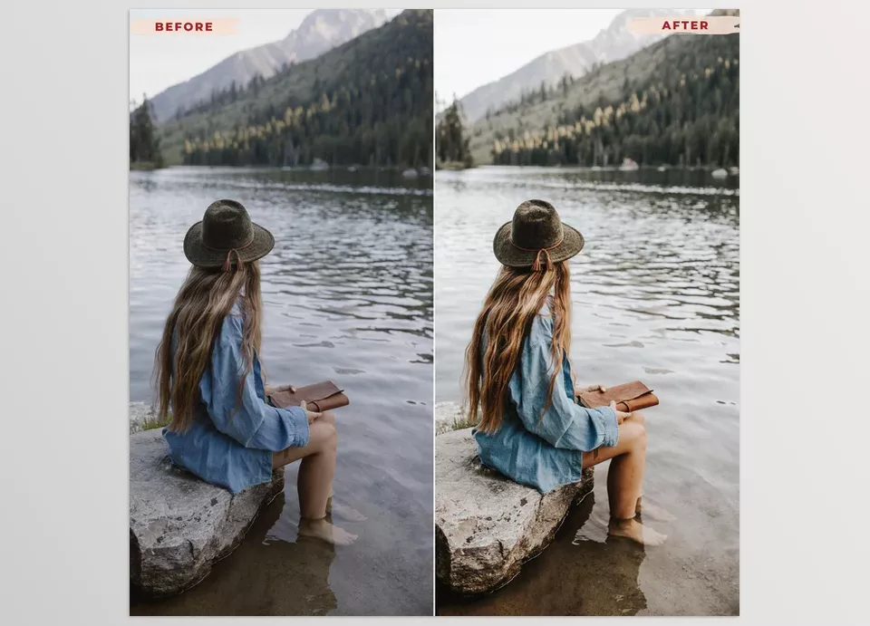 123presets - Earth Tones Lightroom Presets - 8 AI-optimized Lightroom Presets