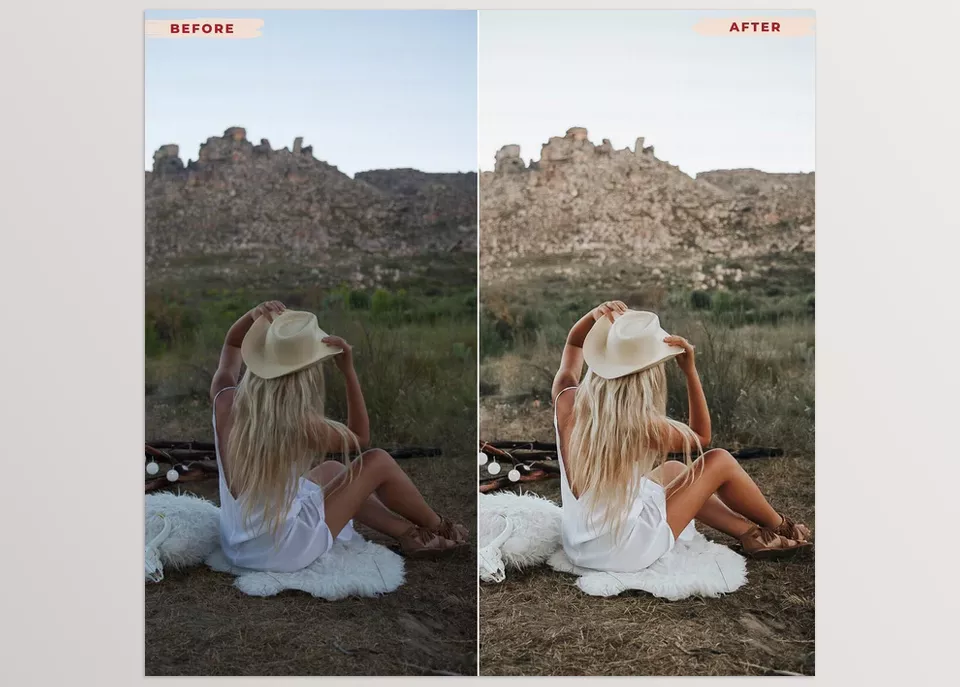 123presets - Earth Tones Lightroom Presets - natural aesthetic