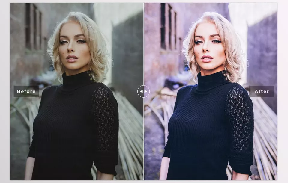 Creative Market - Olallieberry Pro Lightroom Presets - Warm tones with soft highlights that showcase every detail of sunset shots.