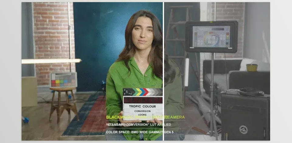 Tropic Colour - Blackmagic Conversion Luts - Infuse your Blackmagic footage with a clean base tone, ready for grading. Bring your footage to life with a true-to-life, clean base tone.