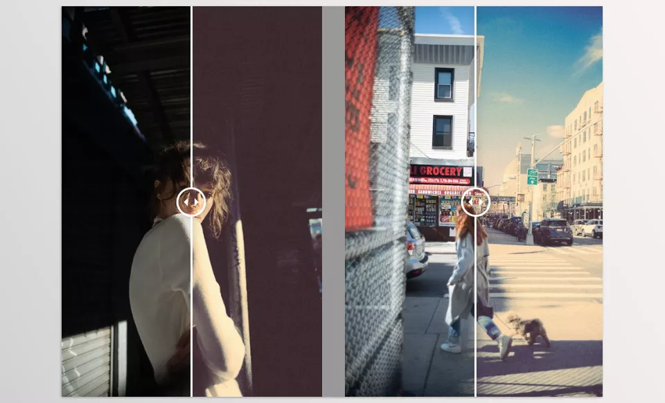 André Josselin - NYC Preset Pack - Golden light spills across a quiet Brooklyn street, capturing the mood before the city wakes.