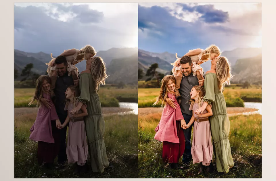 Greater Than Gatsby - The Fleetwood Collection - Vibrant tones and bold colors bring your photos to life with effortless style.