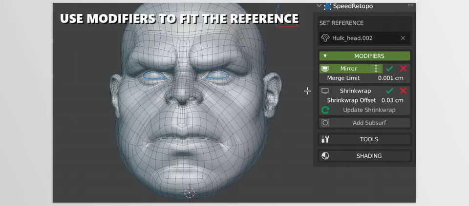 Speedretopo - It automatizes things for you, you just need to concentrate on your job!