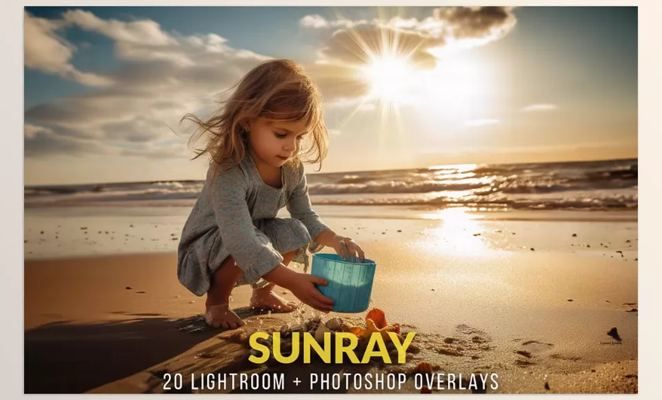 Sunlight photo overlays PNG and JPG - Realistic sunlight effects