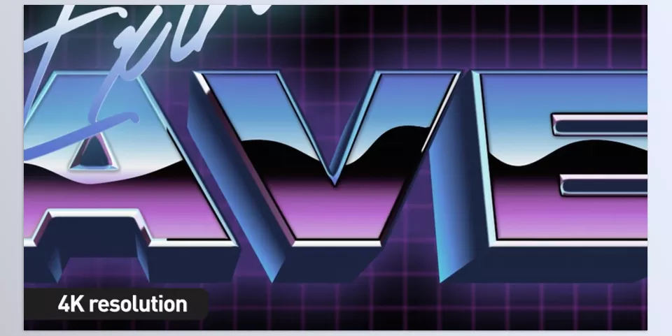 Videohive - 80's Retro Titles PRO - Bring the vibrant charm of vintage aesthetics to life with dynamic, high-resolution animations.