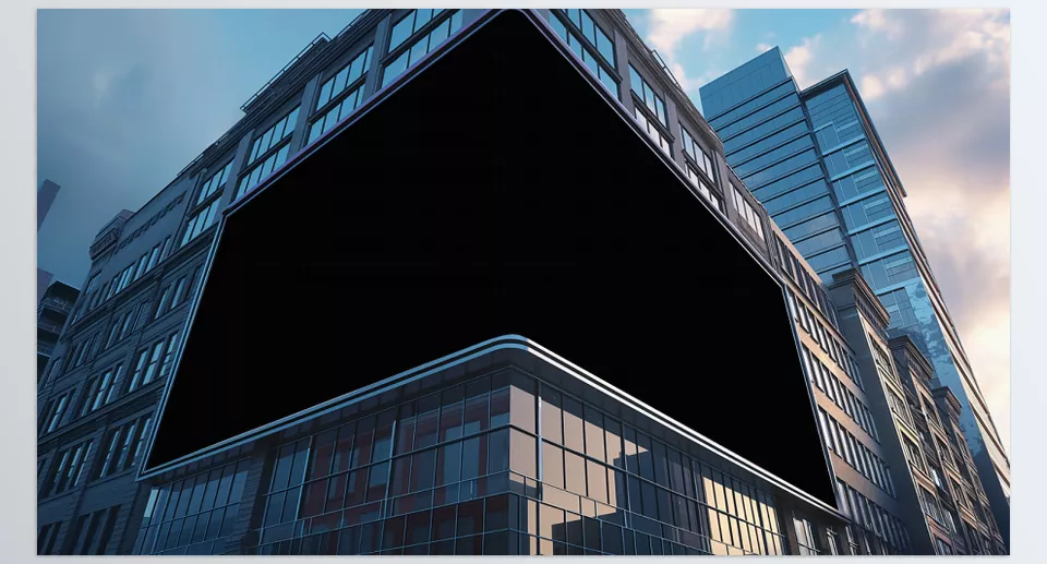 Urban City Video Wall Mockups - Drag & Drop your Photo or Video