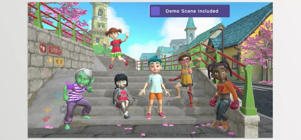 Unity Asset - KEKOS - Customize your kekos character and export to prefab and package easily for fast integration.