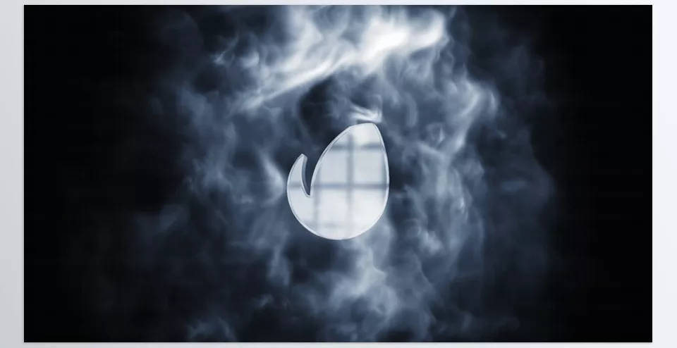 Through The Smoke - Make your mark with a logo that reveals mystery smoke.