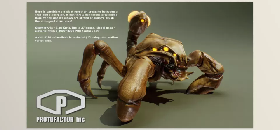 Monster Full Pack Vol 1 - high quality 3d characters at your fingertips.