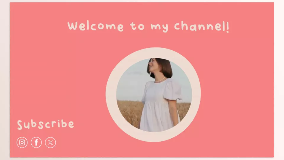 Youtube Scenes for After Effects - Perfect for social media endscreens, these slides are designed in a modern and dynamic cartoon style, incorporating shapes and flowers to create a vibrant look. 