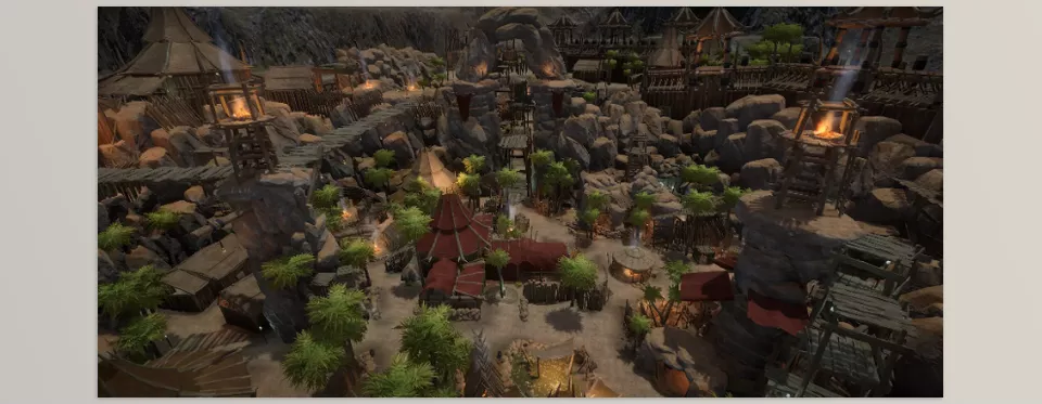 Aquarius Fantasy Series Orcs - featuring a large supply of modular prefabs for all things Orcs!