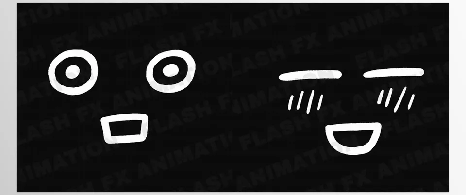 Abstract Grunge Scribble Emoji Animations - This project is perfect for creating comic scenes and lyric presentations.