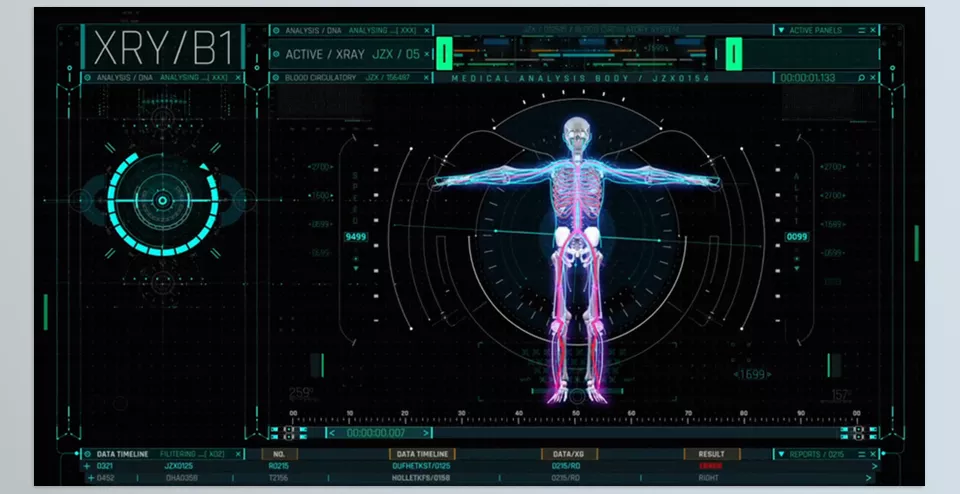 HUD Medical Body - Adjust the colors of the whole project, either globally or locally, with just a single click using the Smart Color Controller.