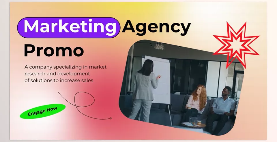 Marketing Agency Promo for DaVinci Resolve - This template is perfect for promoting your marketing agency, showcasing business strategies, and highlighting your brand’s services on social media.