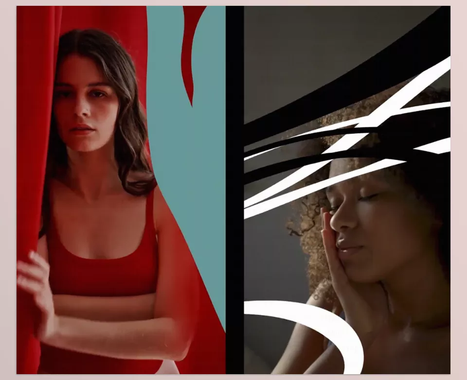 Smoke Vertical Transitions DaVinci Resolve - Features a collection of vertical hand-drawn colorful transitions in a smoke and abstract-liquid style.