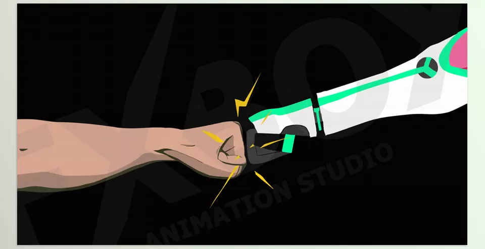 High Five Animations for After Effects - Use it in cartoons, presentations, social media content, and any creative projects!