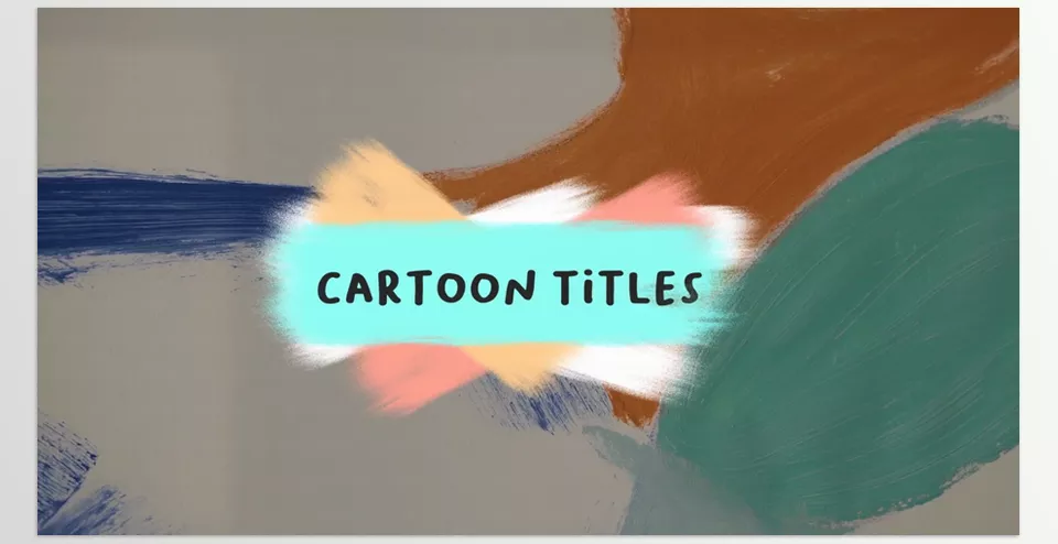 Colorful Dynamic Titles for After Effects - Enhance your media with colorful, dynamic motion, and eye-catching text animations.