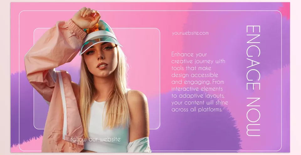 Stylish Fluffy Scenes for Premiere Pro - With a smooth combination of vibrant animated realistic shapes, you can easily direct your audience to your next video.