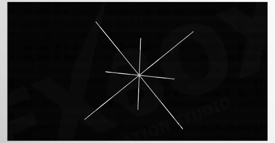 Geometric Sparks Elements Premiere Pro MOGRT - Full-color controls