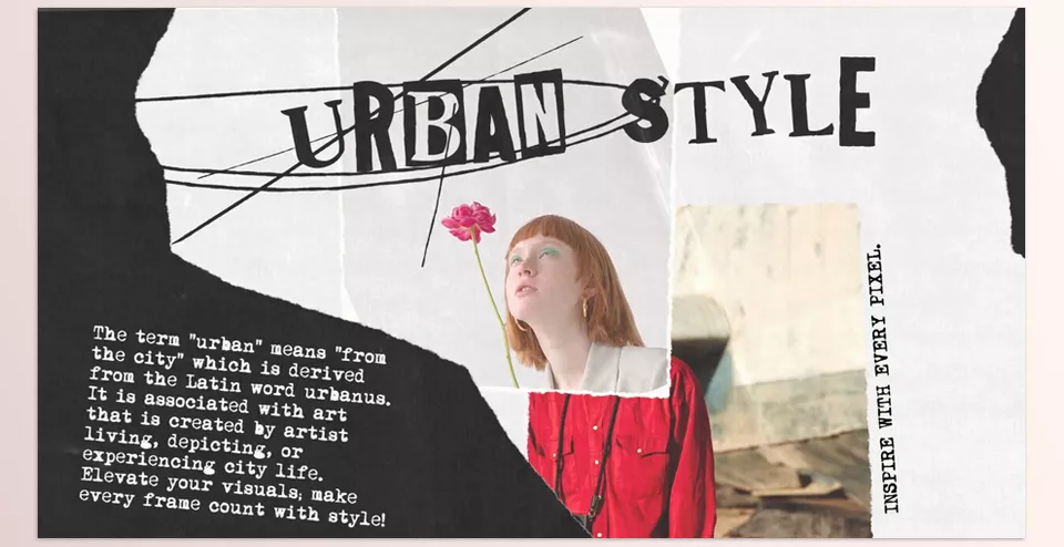 Modern Torn Paper Slides for DaVinci Resolve - Ideal for fashion showcases, art presentations, and marketing collateral