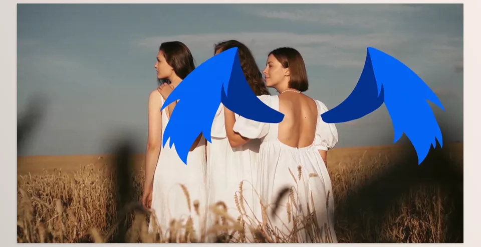 Cartoon Wings for DaVinci Resolve - These animations are perfect for adding humor to your videos, animations, or any project that has a comic effect.