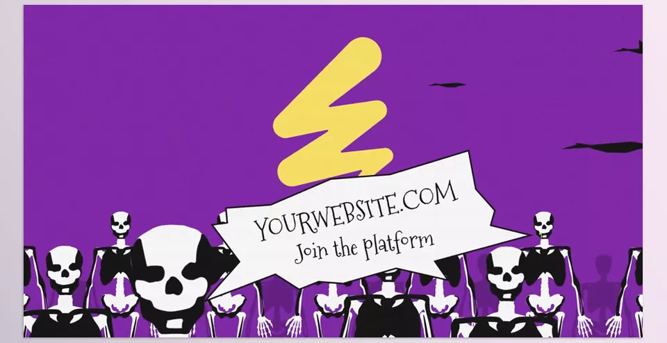 Halloween Logo Event Promo for After Effects - Extremely dynamic intro for your social media channel videos, your brand presentations, company advertisements and more.