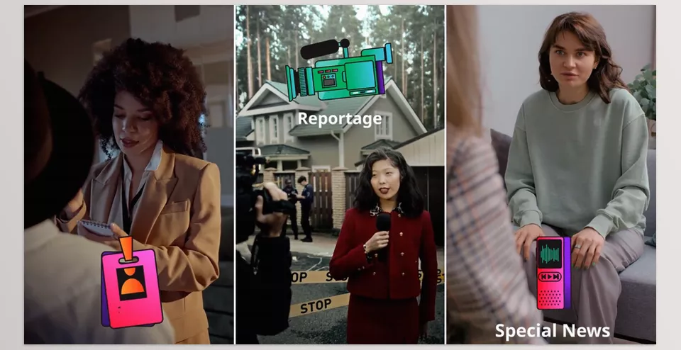 News Icons And Titles for DaVinci Resolve - Perfect for anything from press stories to online journalism, and much more, enhancing your content with unique and engaging visuals.