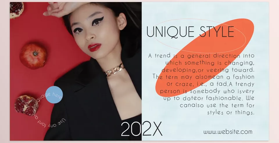 Creative Presentation Slides for After Effects - Ideal for creating eye-catching presentations for fashion, portfolios, and social media promotions.
