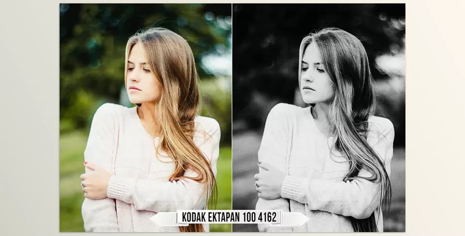 Eastman Kodak Black and White Films LUTs - Films are versatile medium-speed panchromatic options suitable for both outdoor and studio photography, featuring exceptionally fine grain and outstanding sharpness.