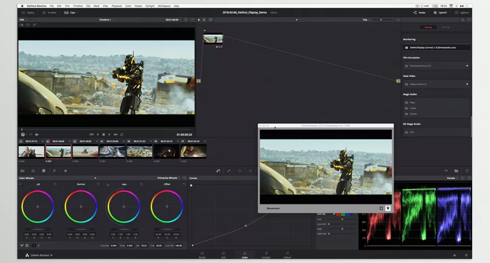 Nobe Display - Streamline your workflow with flexible desktop placement and NDI® integration for seamless monitoring.