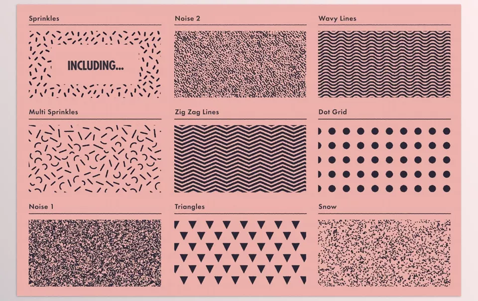 Lithotone for Illustrator - Distressed Pattern Swatches for Illustrator
