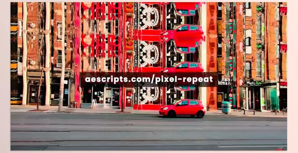 Pixel Repeat - Transform your designs with dynamic pixel patterns and movements.