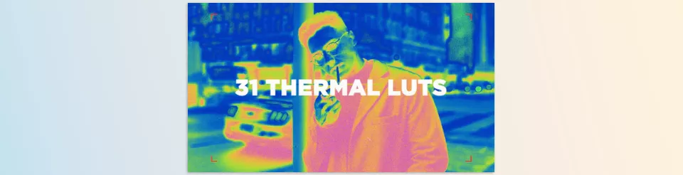 Sickboat - Heat Maps Effect - Authentic thermal imaging LUTs for video and photo editing.