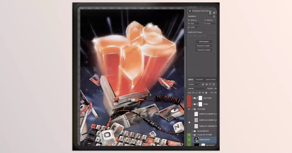 Doron Studio - mobGlow Photoshop Plugin - Target specific colours for customized glow in any artwork.