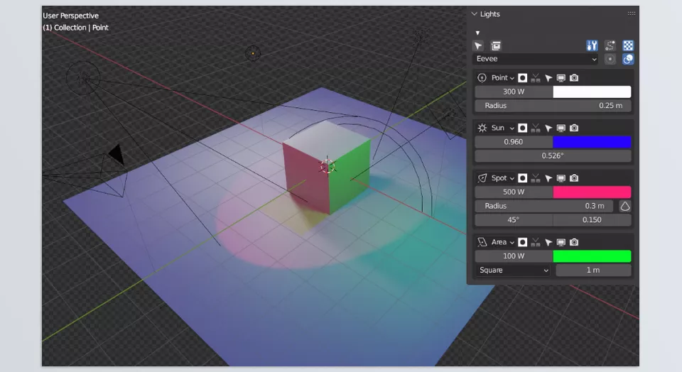 Blender - Oh My Lights Pro - Take full control of lighting parameters for professional-quality renders.