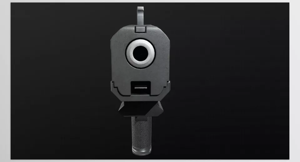 A high-quality game-ready model featuring intricate textures, perfect for realistic first-person shooter environments.