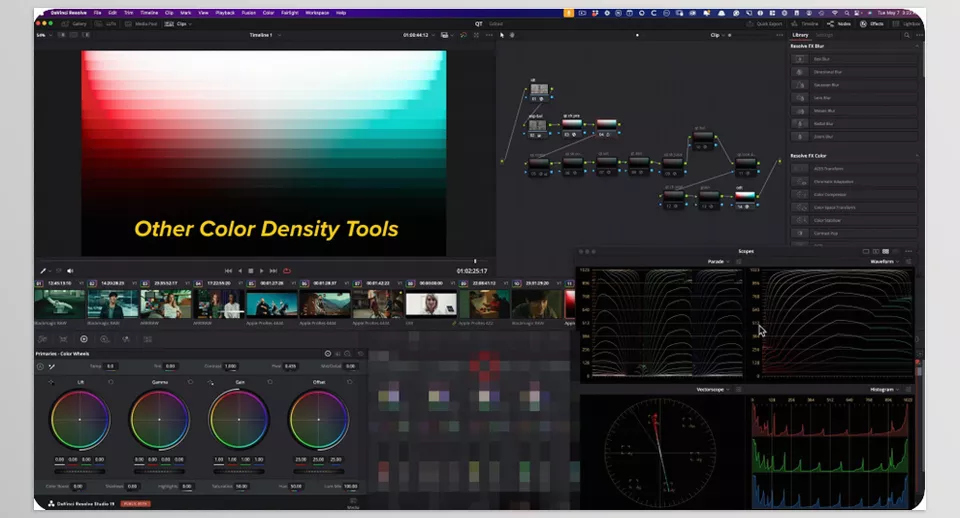 Qazistoolkit - QT Film Density - A subtle blend of deep reds and rich shadows creates a cinematic atmosphere, enhancing every detail with a smooth transition of hues.