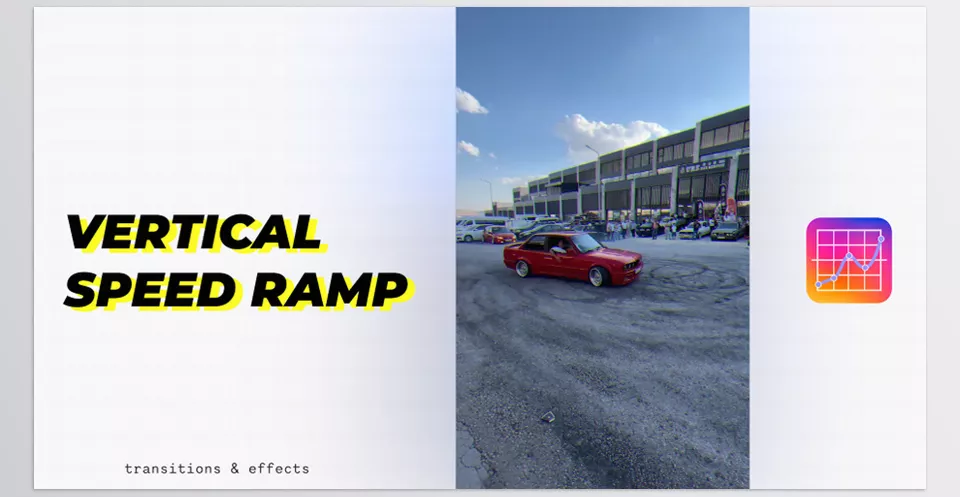 Vertical Speed Ramp Transitions and Effects - Create dynamic, attention-grabbing videos with smooth transitions and bold speed effects tailored for social media content.
