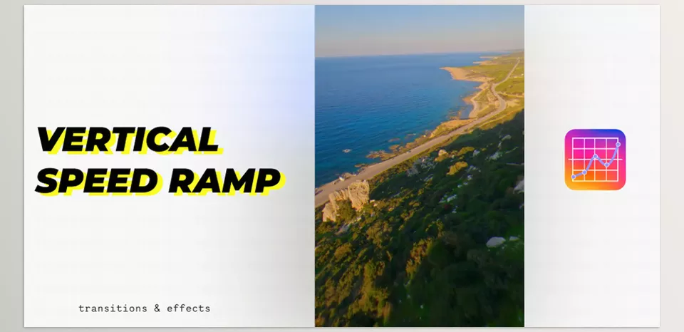 Vertical Speed Ramp Transitions and Effects - Elevate your editing with versatile transitions and effects that work effortlessly across any frame rate, perfect for vertical videos.
