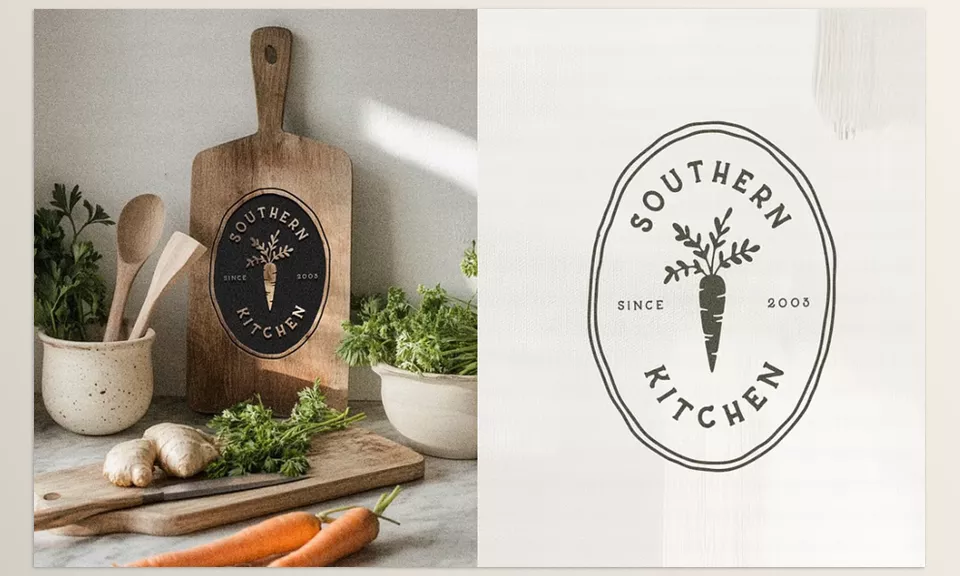 Hearth and Harvest Rustic Font Duo - Add a touch of rustic charm to your designs with this hand-drawn serif and script duo, perfect for everything from logos to packaging. 